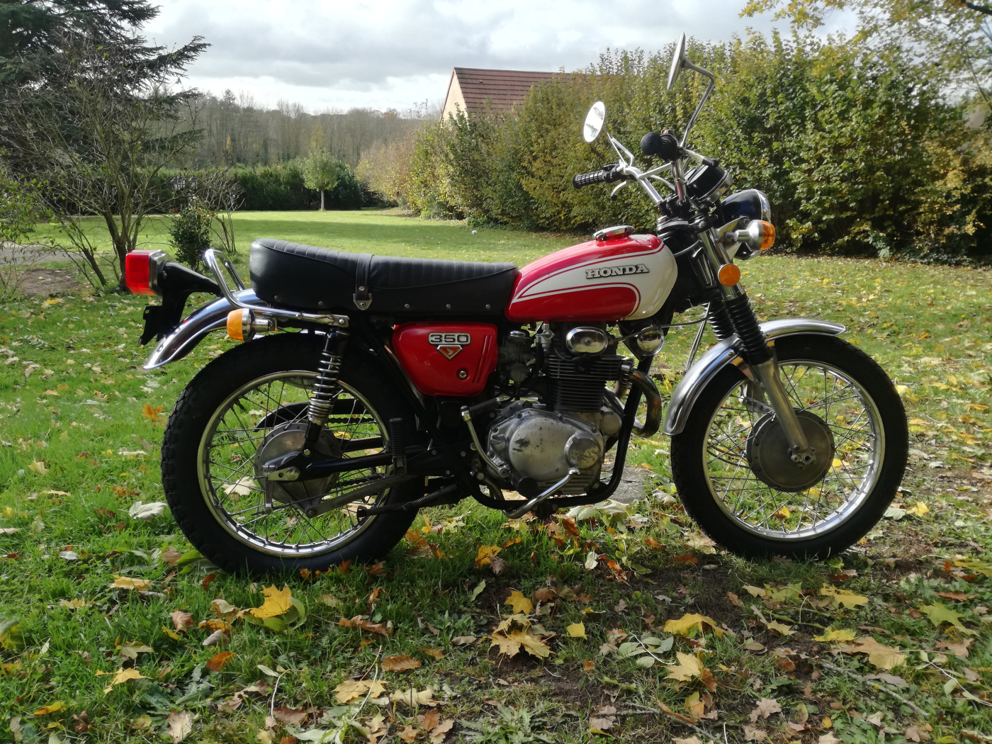 HONDA CL 350 SCRAMBLER 1973